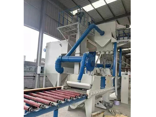 石材通過式拋丸機